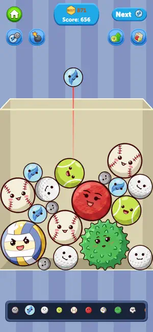 Balls Merge: Drop & Match! screenshot 2