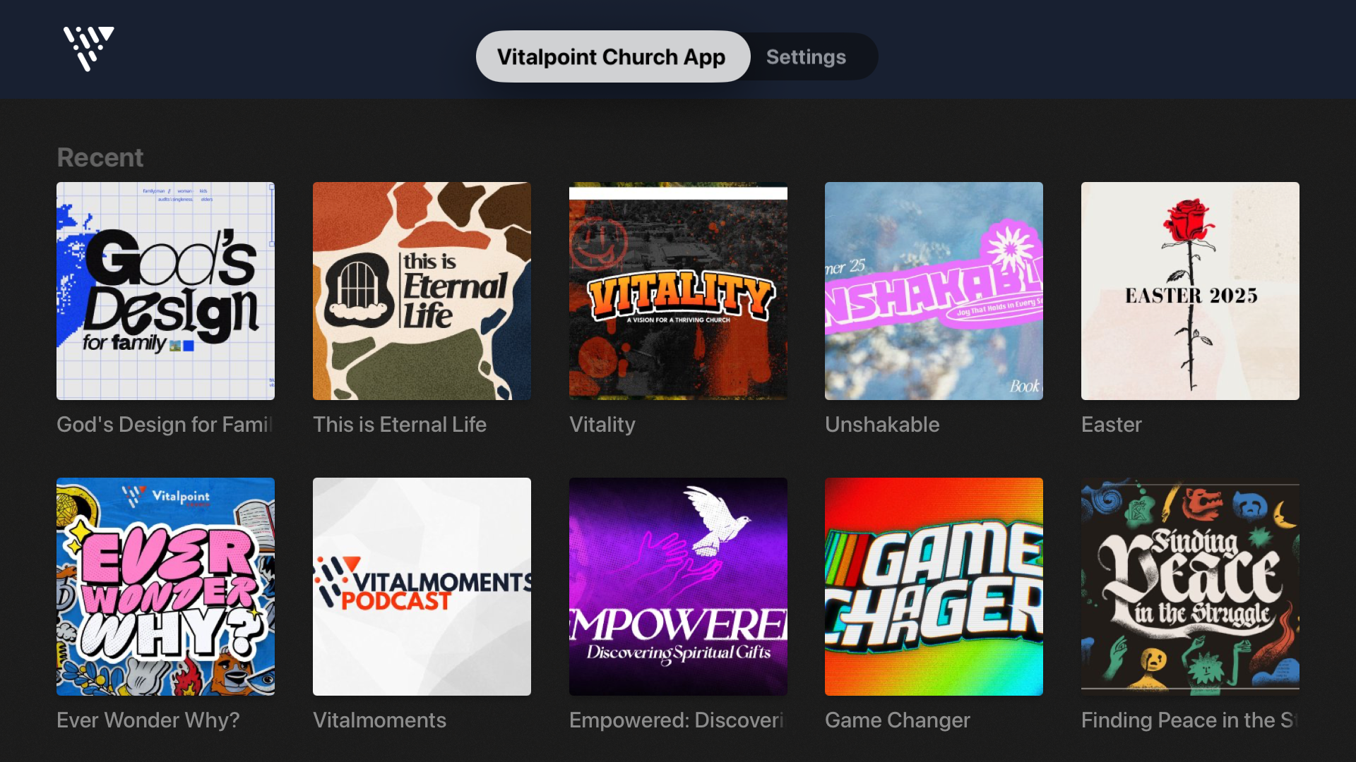 Vitalpoint Church App screenshot 8
