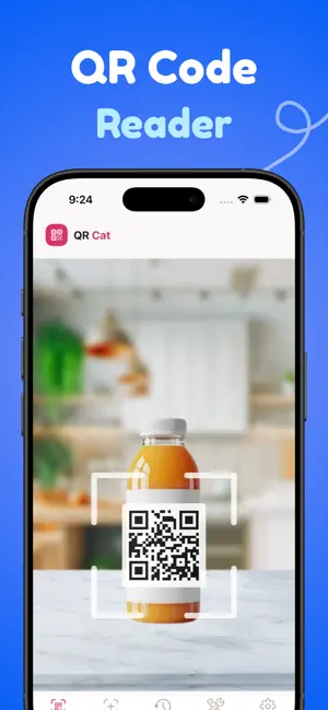 QR Code Barcode Scanner: QRCat screenshot 1