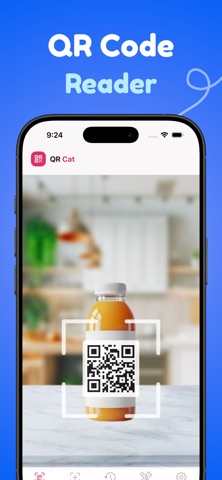 QR Code Barcode Scanner: QRCat iPhone screenshot