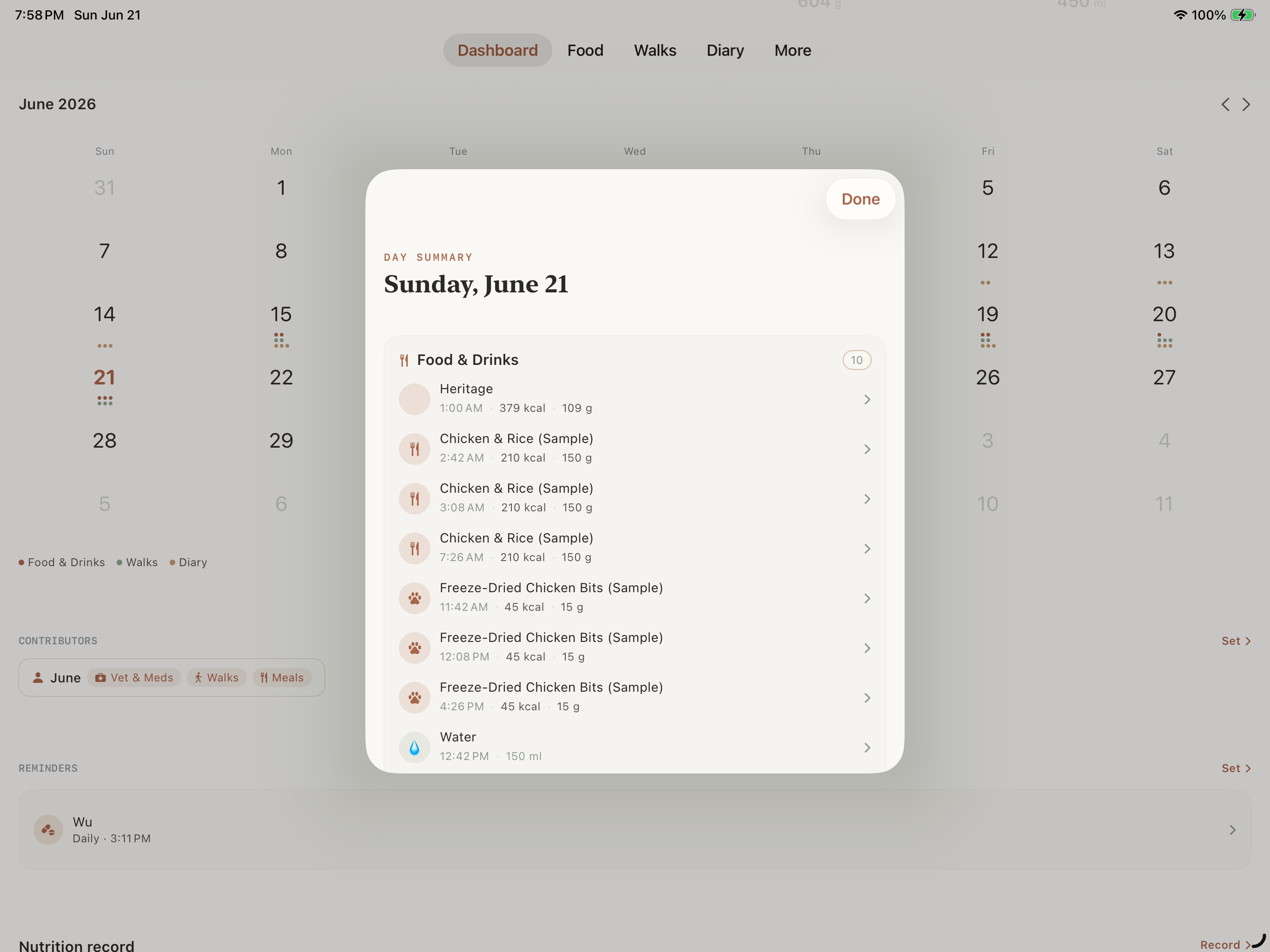 Aevia Pup: Dog Care & Diary screenshot 20
