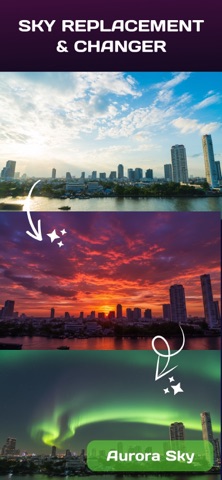 Sky Changer AI : Sky Editor iPhone screenshot
