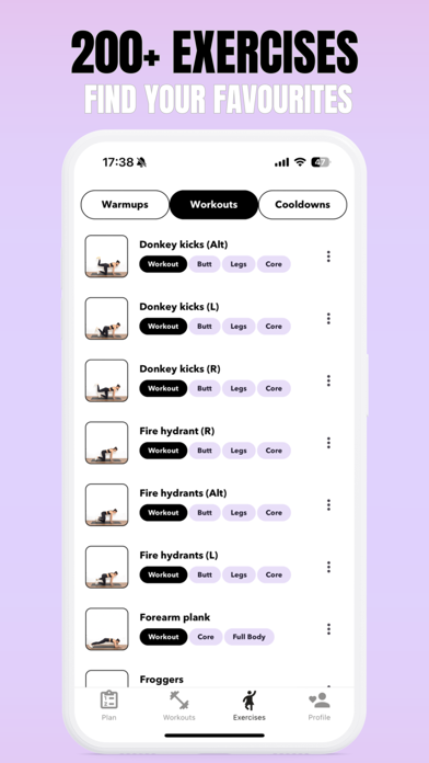Booty Workout: Glutes & Squat Screenshot