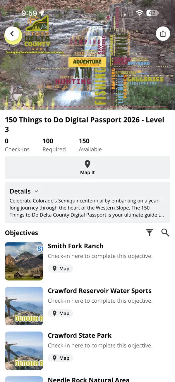 Screenshot #3 pour Visit Delta County, CO!