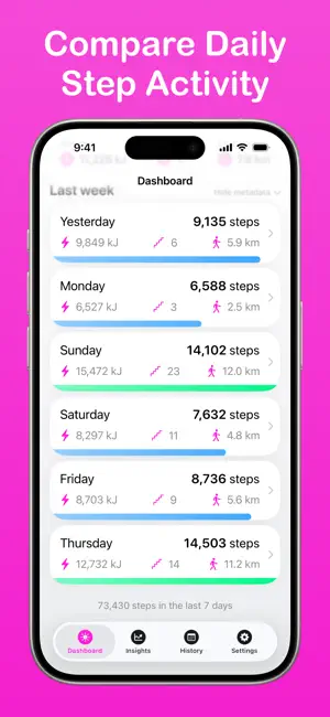 Daily Steps: Step Counter screenshot 2