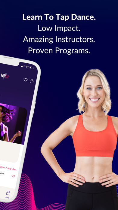 TAPfit:Dance Fitness & Recipes Screenshot