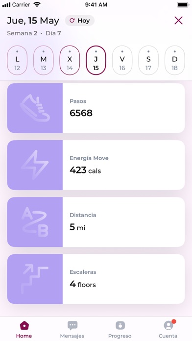 App screenshot