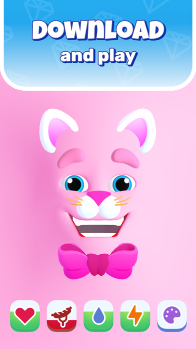 My Talking Slimy: Slime Cat 3D Screenshot