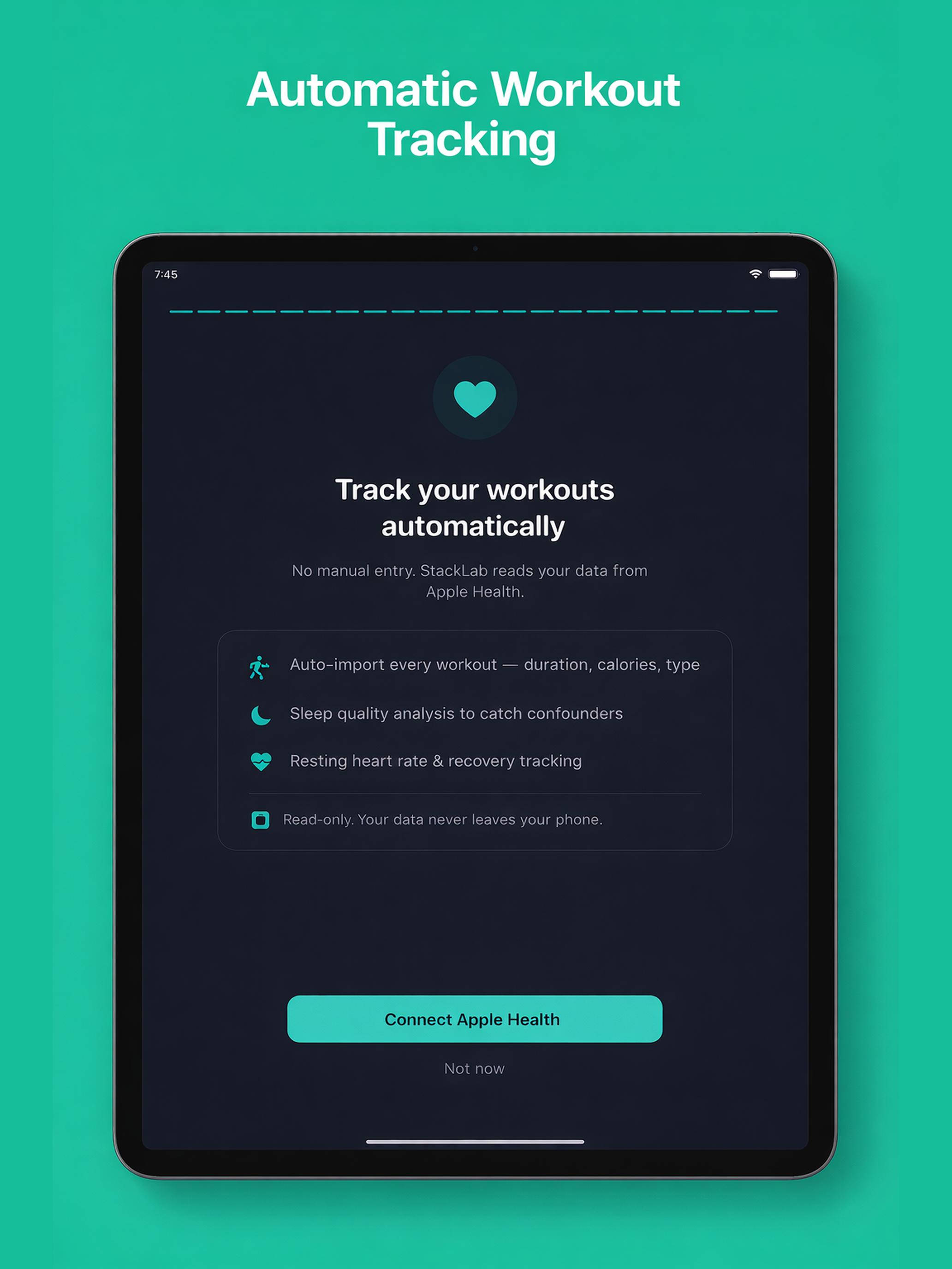 StackLab - Supplement Tracker