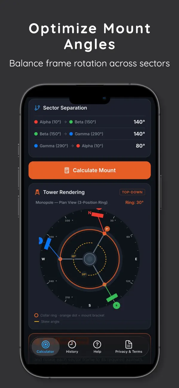 Screenshot #3 pour Azimuth Mount Planner