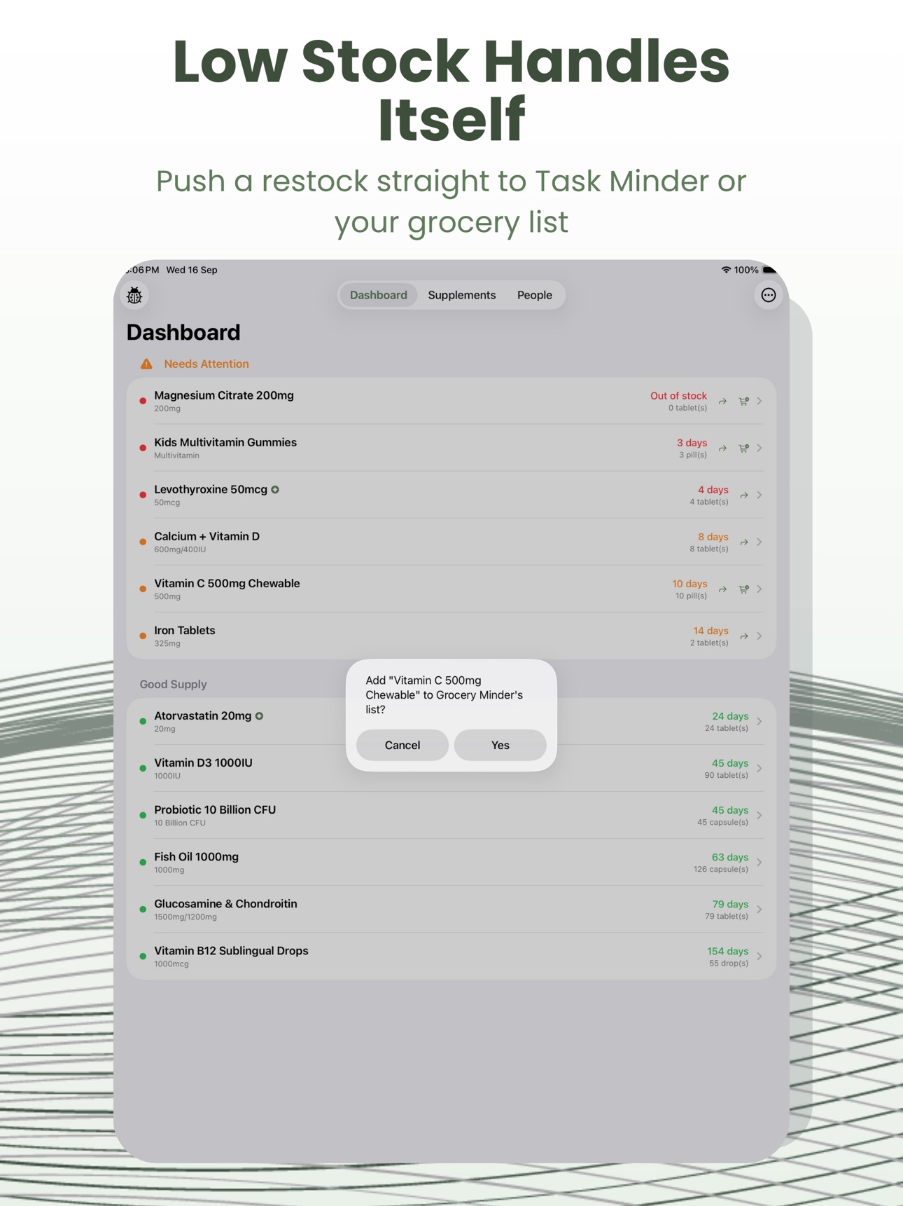 Screenshot 8 of Vitamin Minder: Supply Tracker