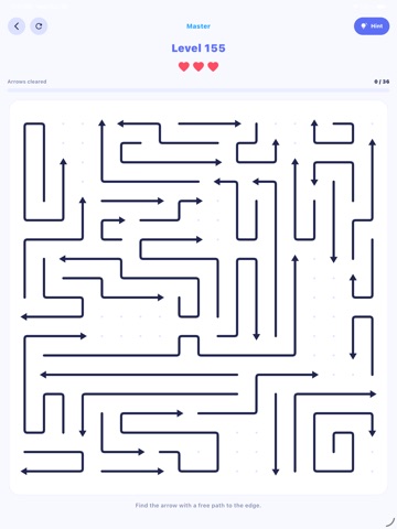 Arrows - Escape Puzzle iPad screenshot