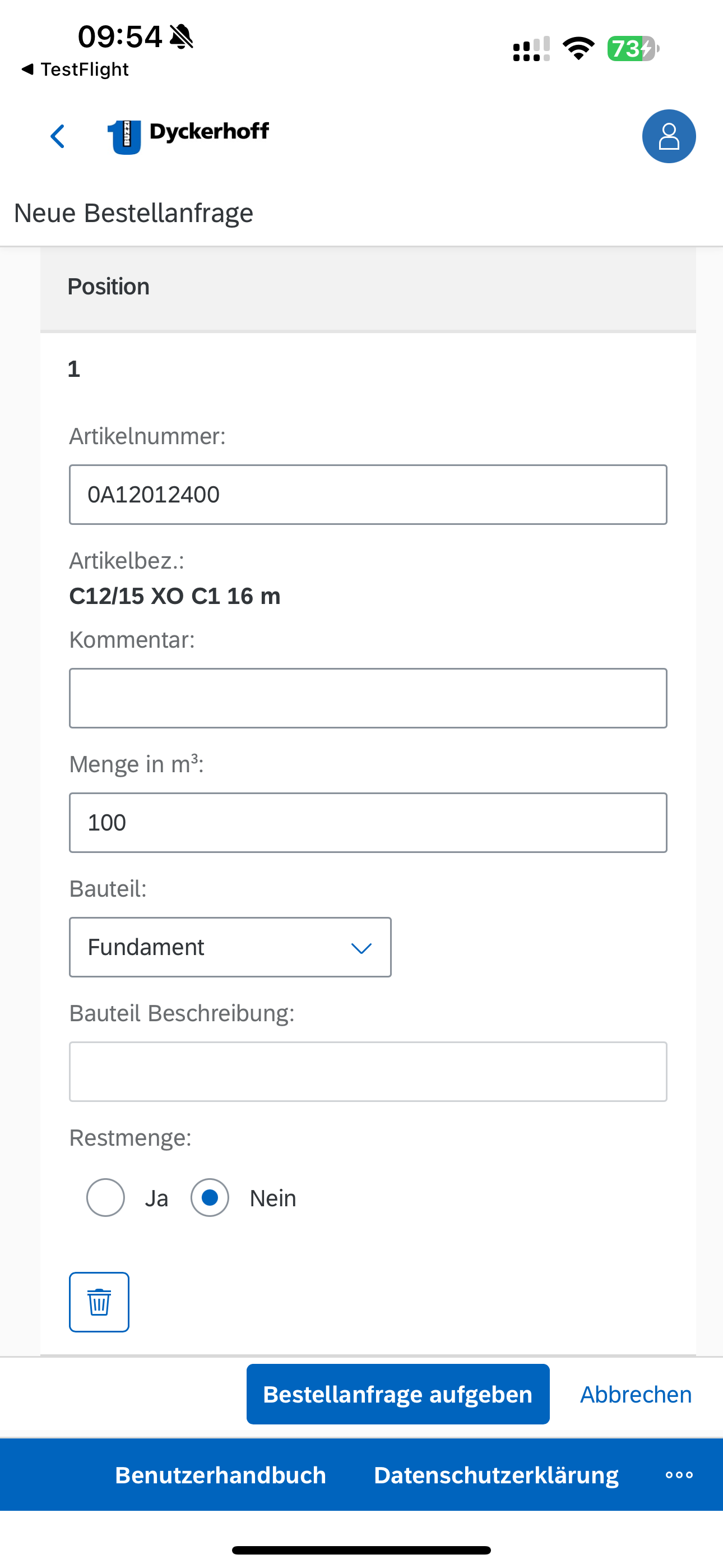 Betonportal screenshot 5