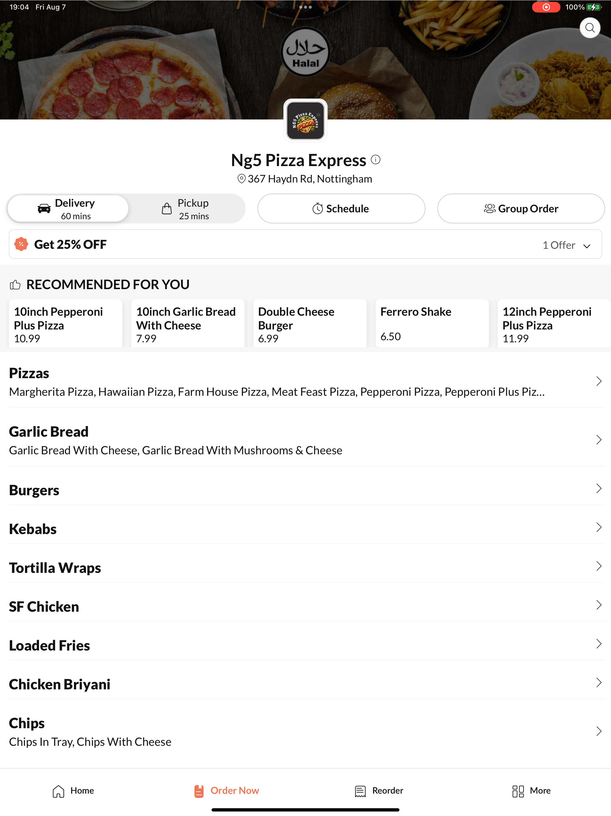 Ng5 Pizza Express screenshot 6