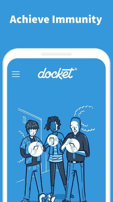 Docket® - Immunization Records Screenshot