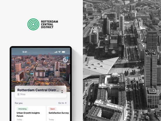 Rotterdam Central District app screenshot