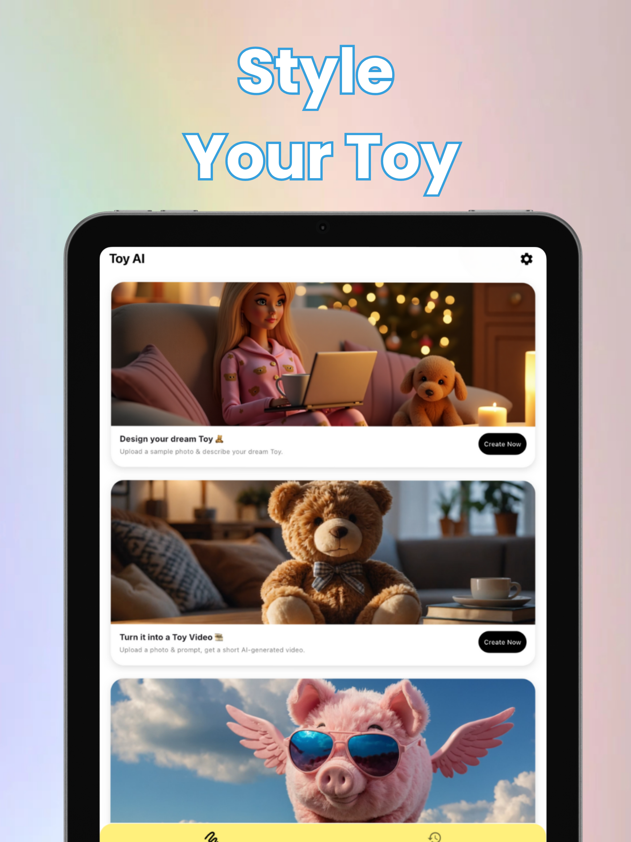 Toy AI: Character Design Maker