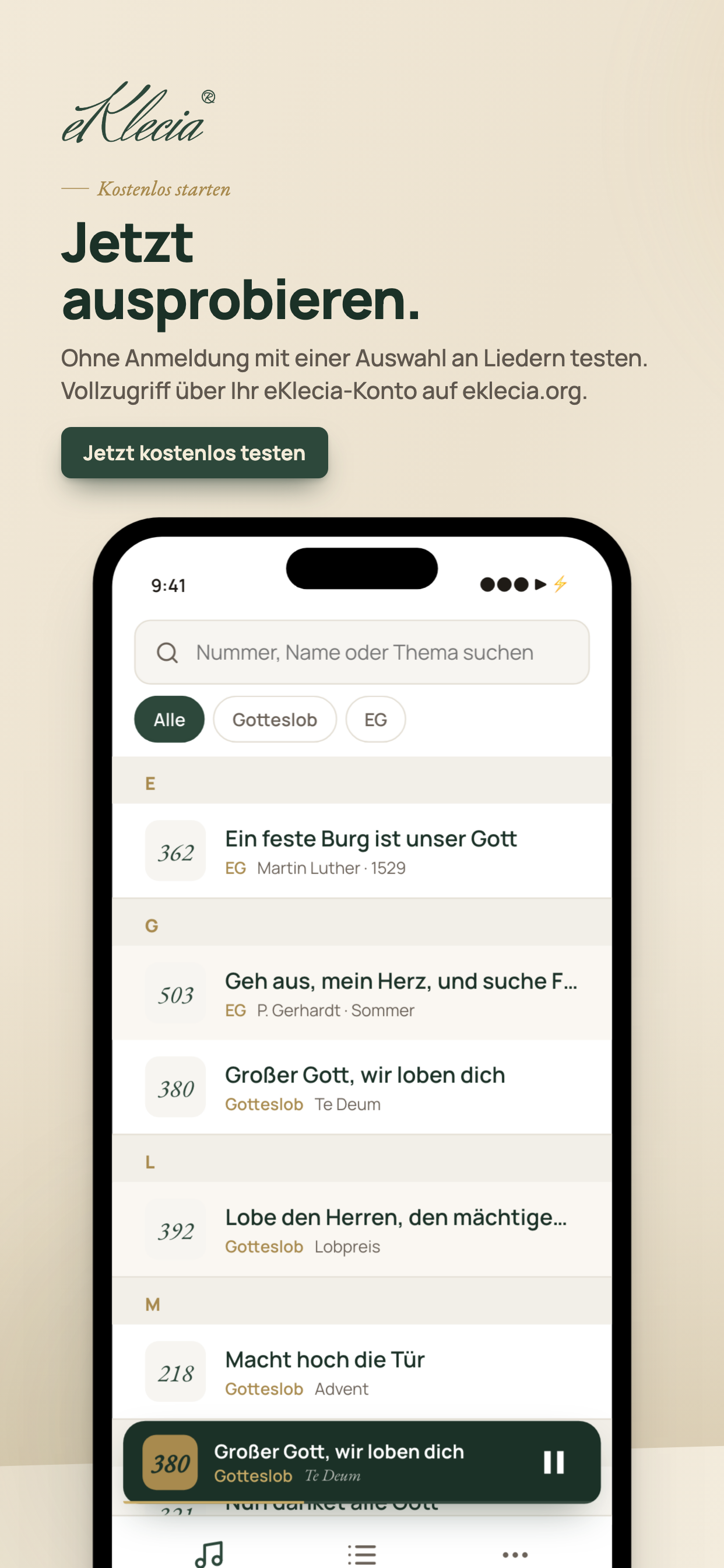 eKlecia Kirchenorgel screenshot 6