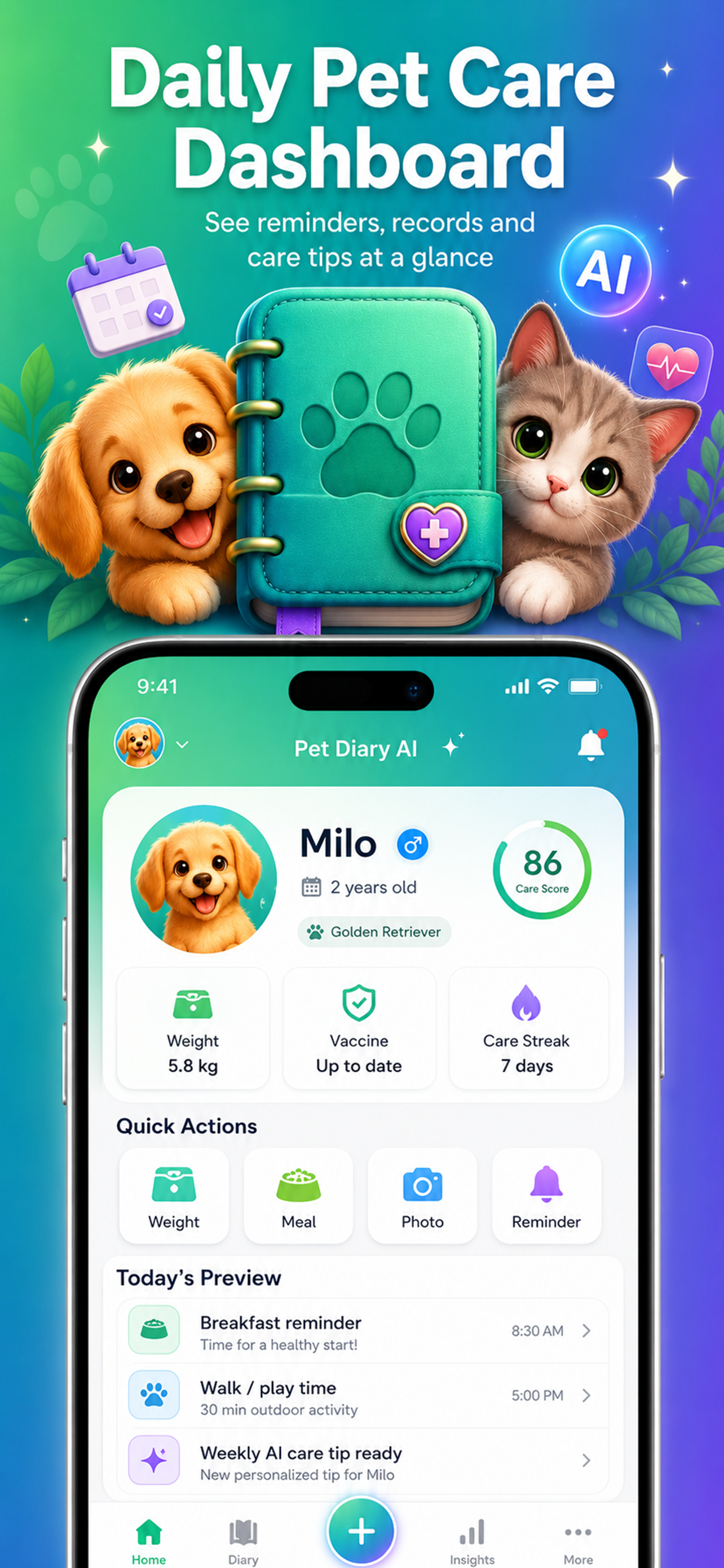 Pet Diary AI screenshot 5
