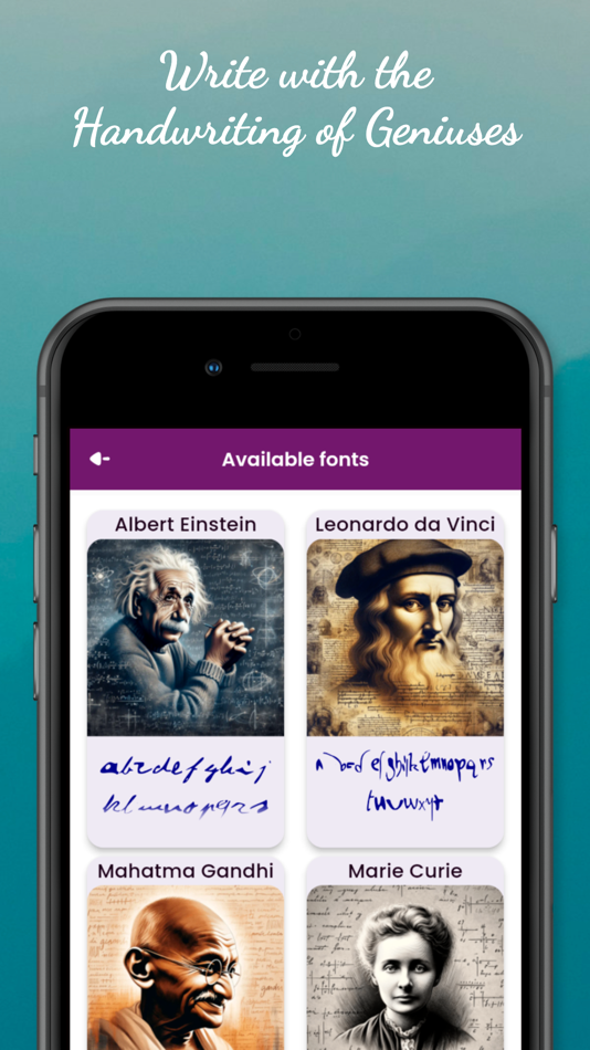 #3. Calligrapher: Handwriting Font (iOS) 由: KREATIVITY APPS SRL