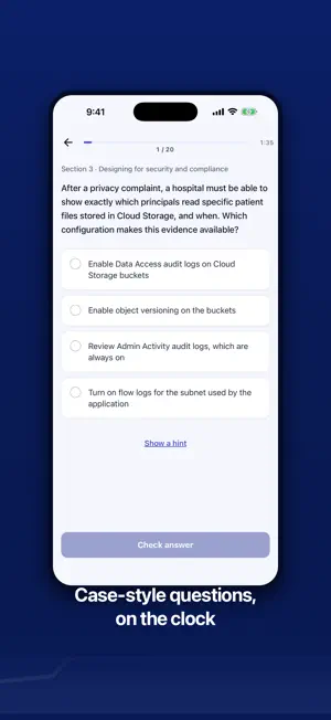 GCP Architect Exam Prep PCA screenshot 3