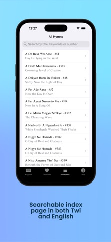 Twi SDA Hymnal screenshot