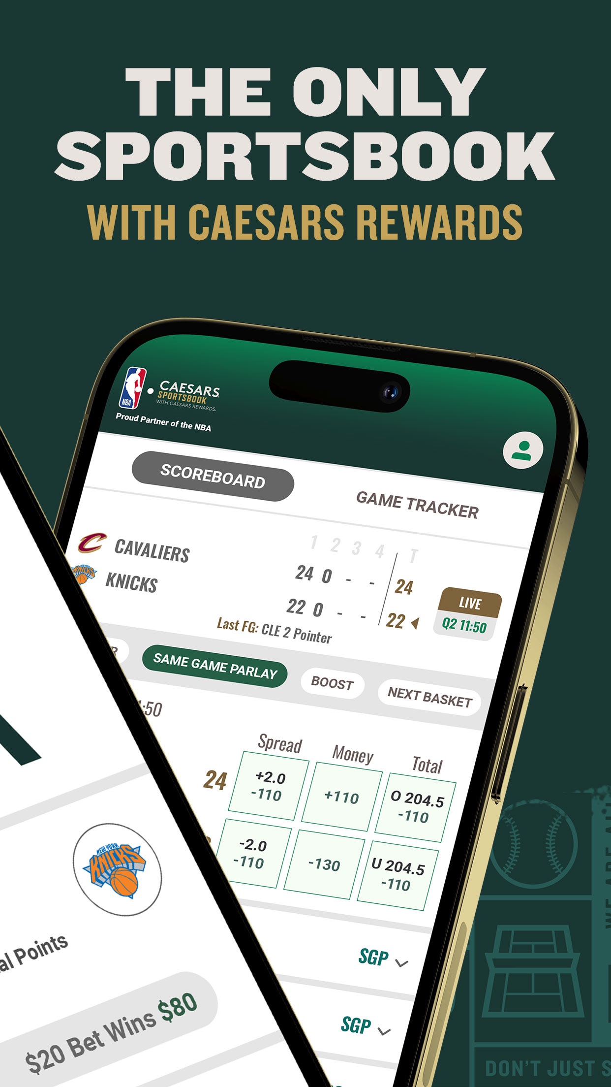 Caesars Sportsbook screenshot 2