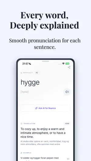 Klar - Danish Word Trainer screenshot 3
