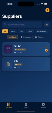 Restaurant Suppliers Catalog screenshot