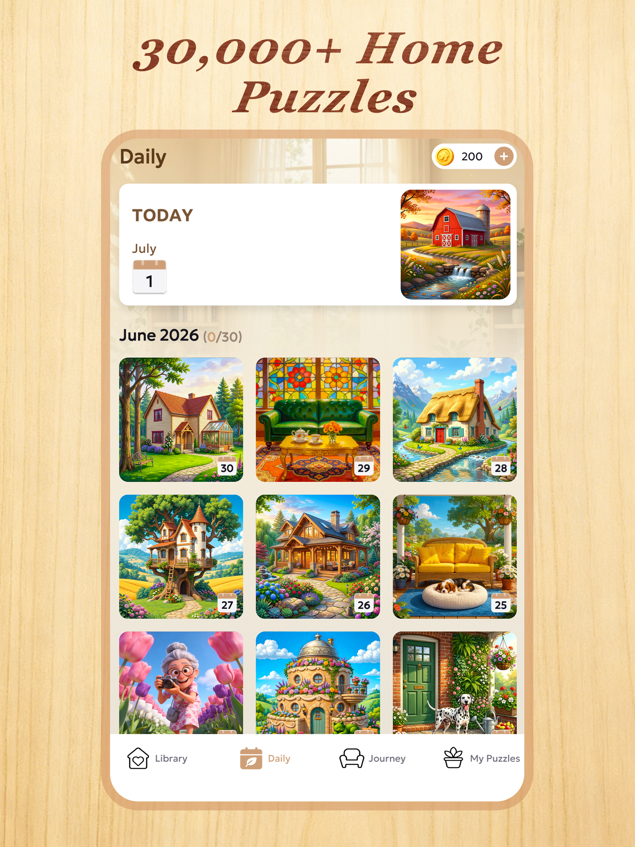 Sweet Home Jigsaw Puzzle screenshot 12