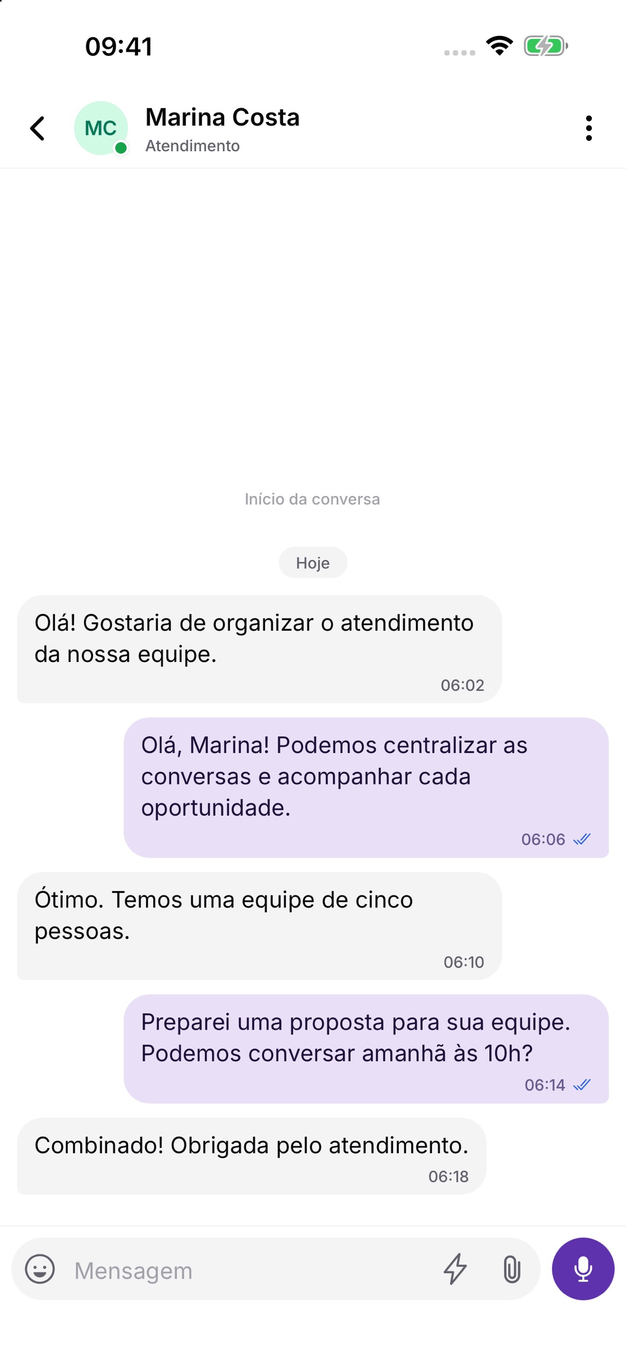 Screenshot 2 of Duosis CRM