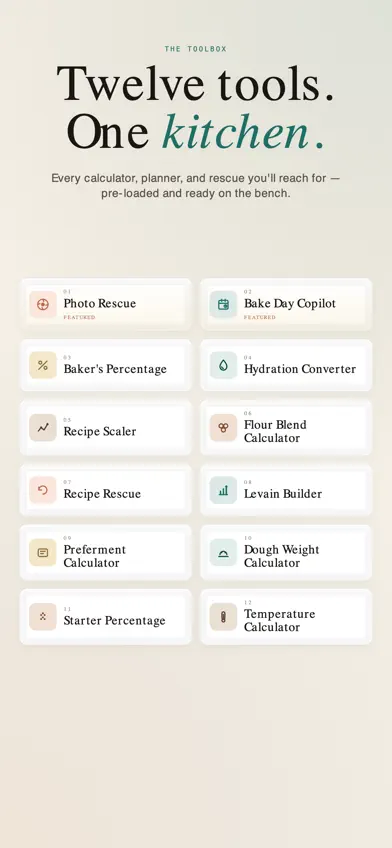 Sourdough Suite screenshot 2