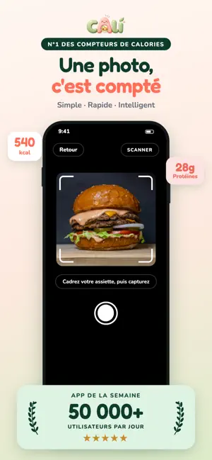 Cali: Calorie Counter screenshot 1