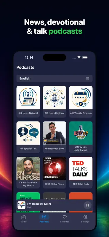 All India Radios: FM & News screenshot 6 of 7