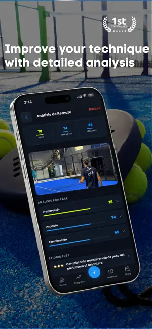 Padely - AI Padel Coach screenshot 4
