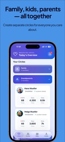 Safesense:Family Health & Find screenshot