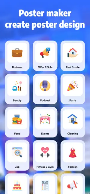 Poster Maker: Flyer Maker AI screenshot 1
