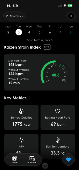Kaizen: Performance & Wellness Screenshot 3 of 3