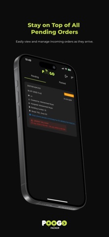 Poogo Packers App Screenshot 2 of 3