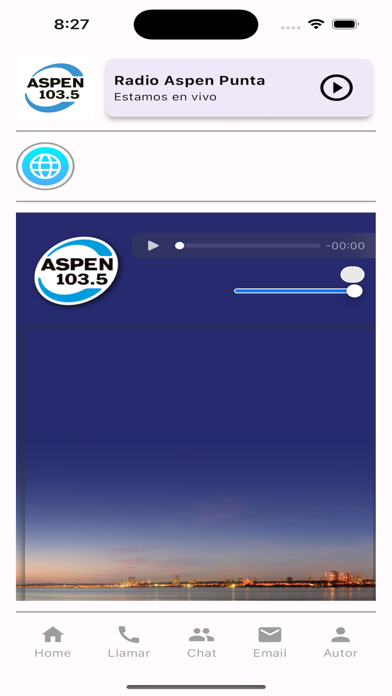 Radio Aspen Punta Screenshot