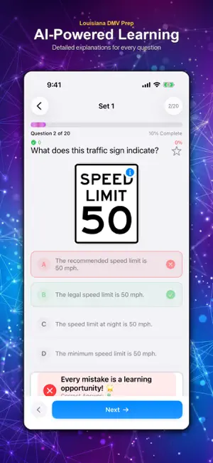 LA DMV Prep screenshot 1