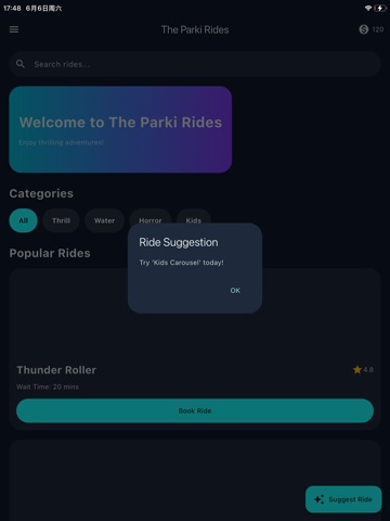 The Parki Rides App Store preview screenshot 9