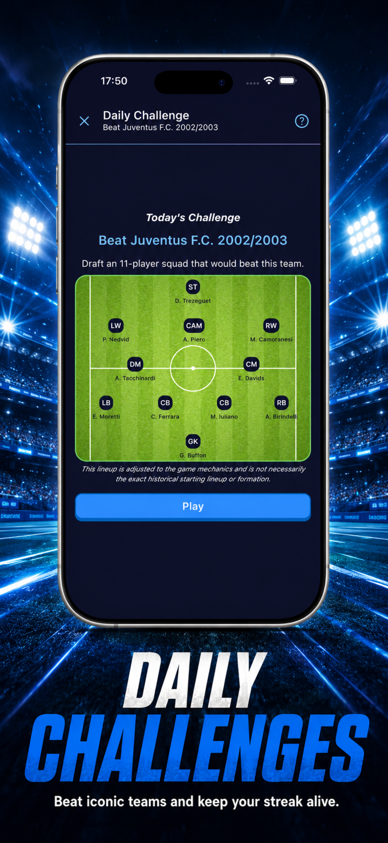 Unbeatable Football screenshot 3