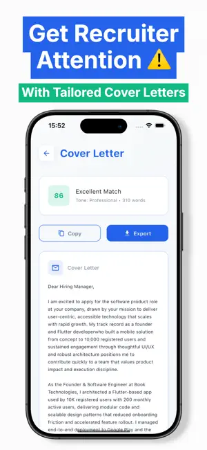 Resume Builder HYRE - CV Maker screenshot 4