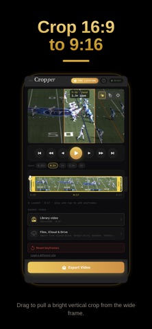 Cropper: Vertical Video Editor Screenshot 1 of 6