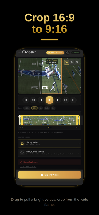 Cropper: Vertical Video Editor Screenshot 1 of 6