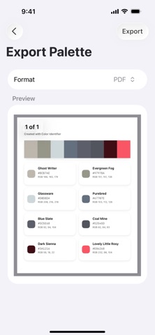 Color Identifier. Camera Screenshot 9 of 10