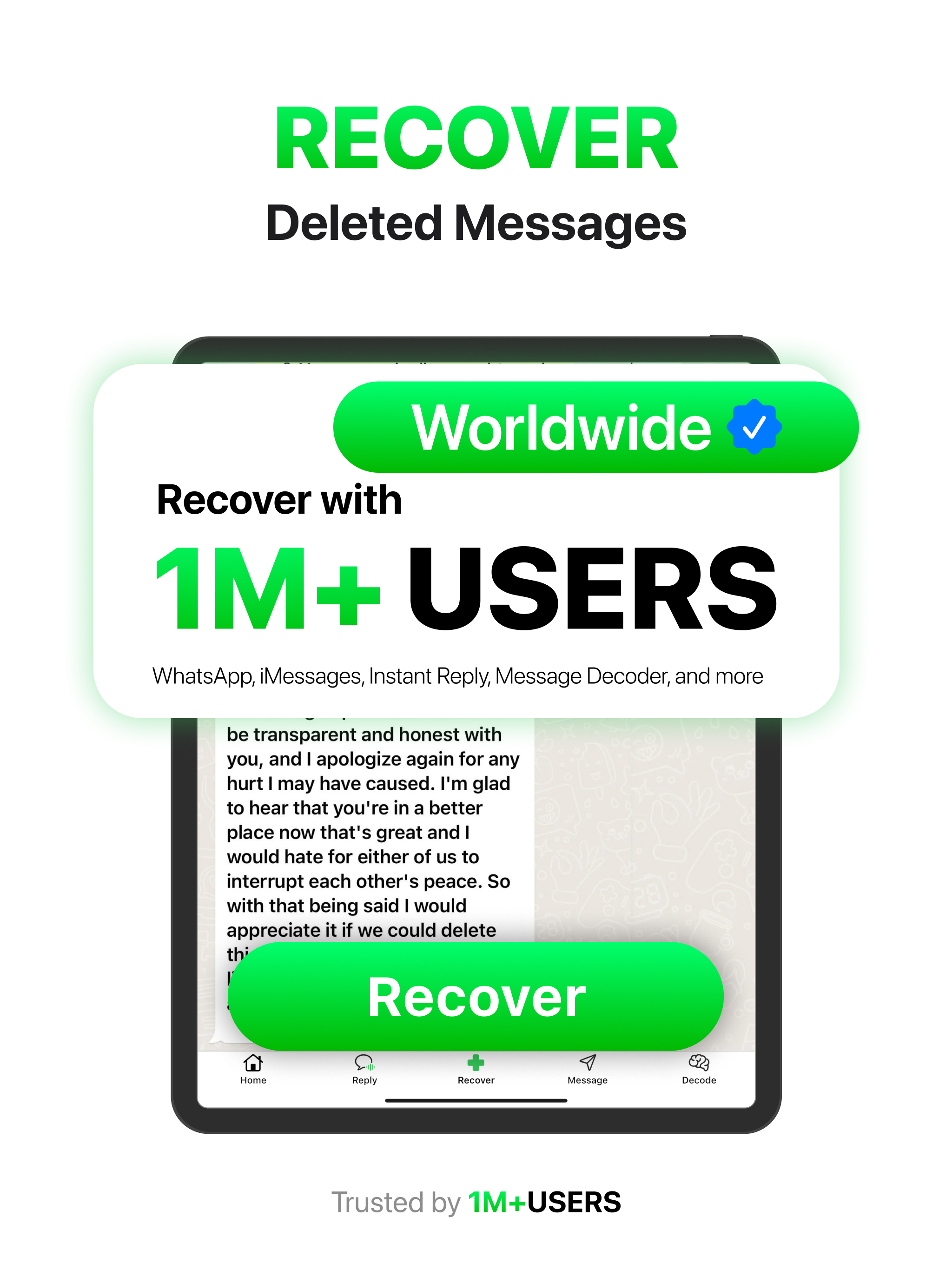 Recover Deleted Messages: Chat