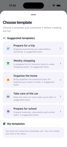 Recallist: Lists & Checklists Screenshot 5 of 6
