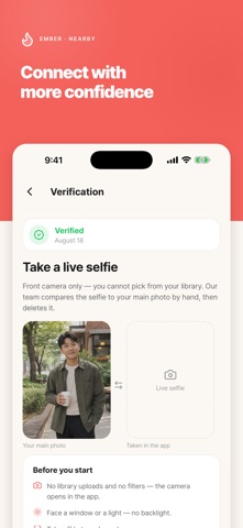 Ember: Video Chat & Meet Screenshot 6 of 6
